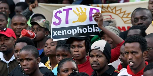 Stop✋ xenophobia protest