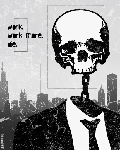 work more die